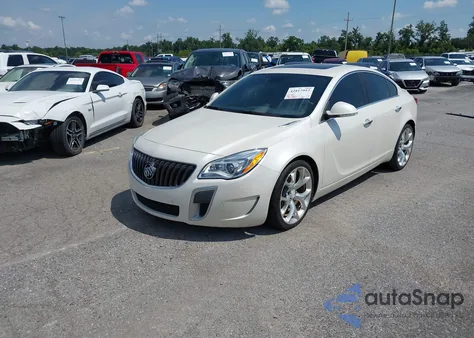 2014 Buick Regal Gs z USA, uszkodzony, nr VIN 2G4GT5GX6E9196637